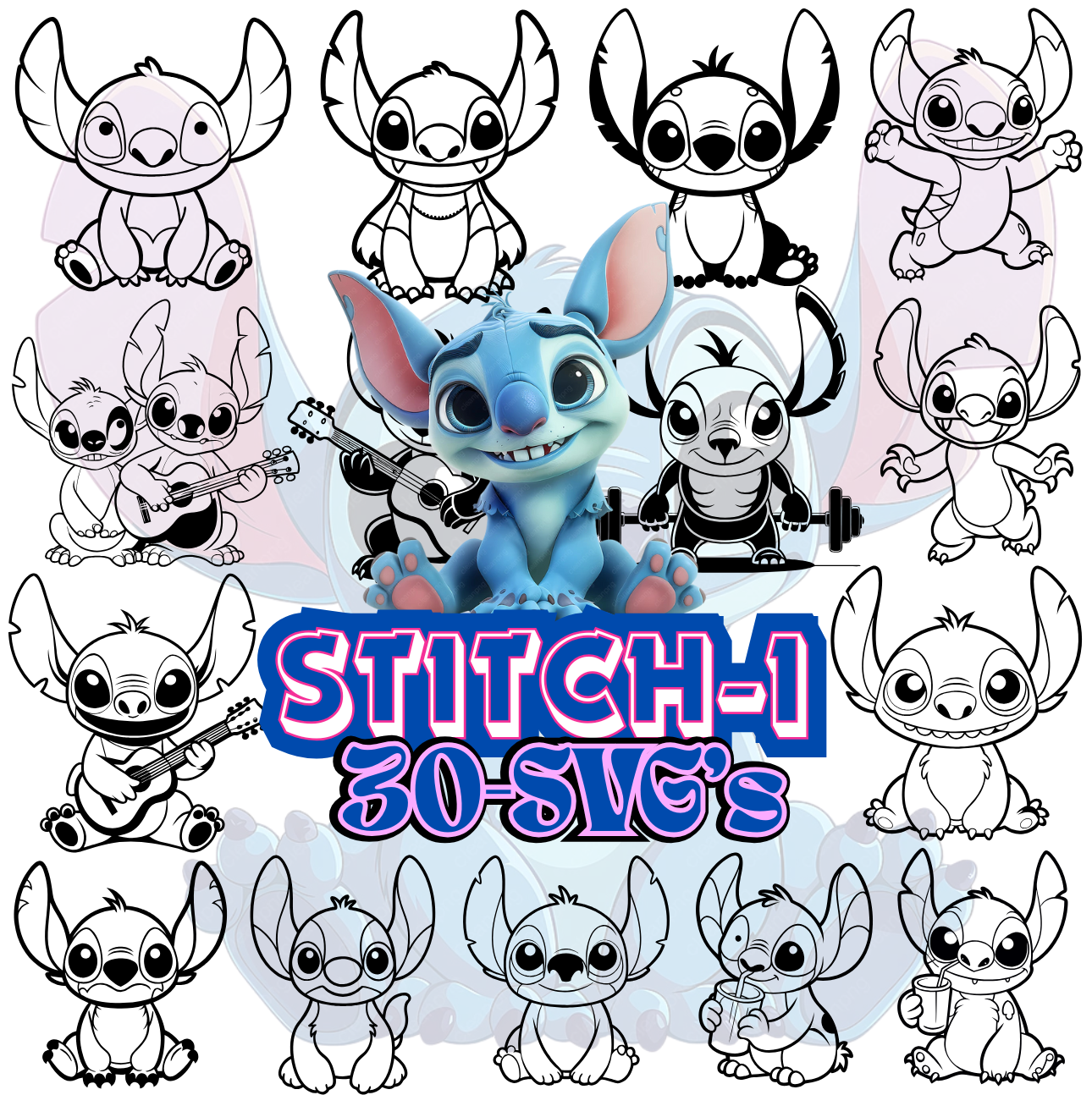 Stitch and Lilu