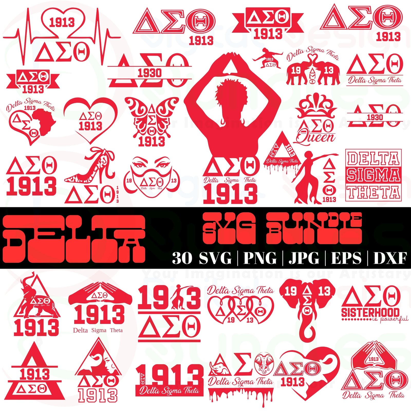 Delta Sigma Theta SVG