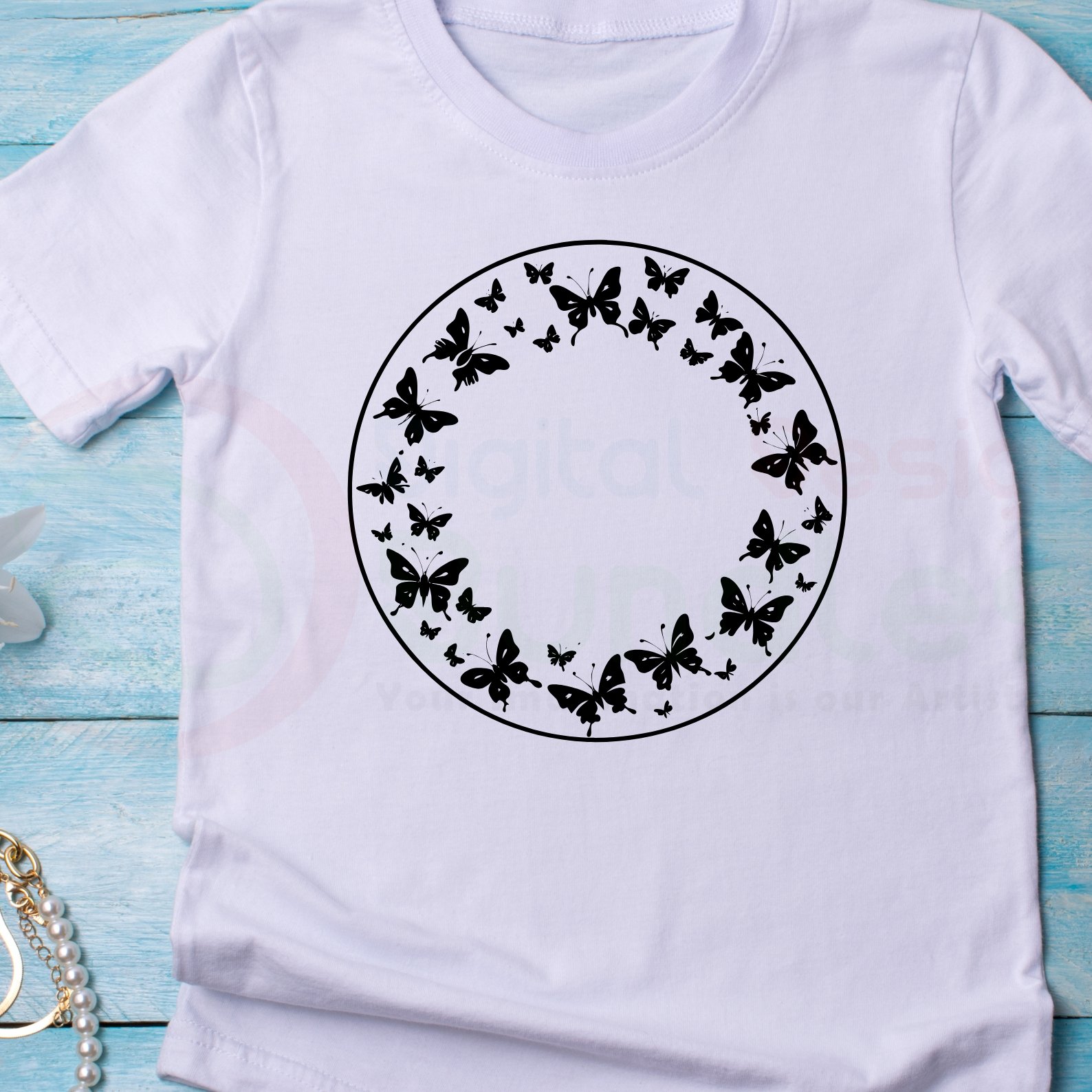 Flying Butterflies Svg - 2