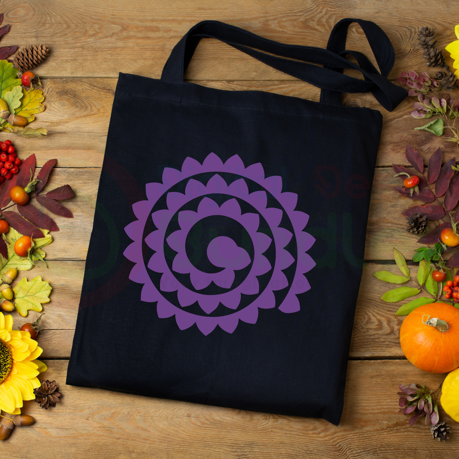 Rolled Flower SVG-1
