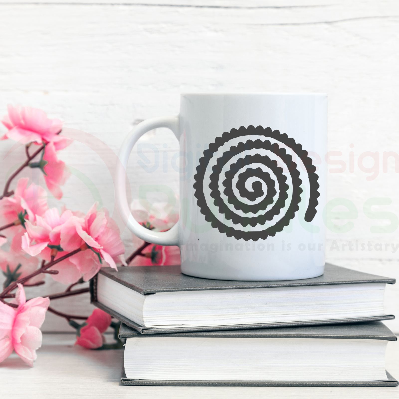 Rolled Flower SVG-1