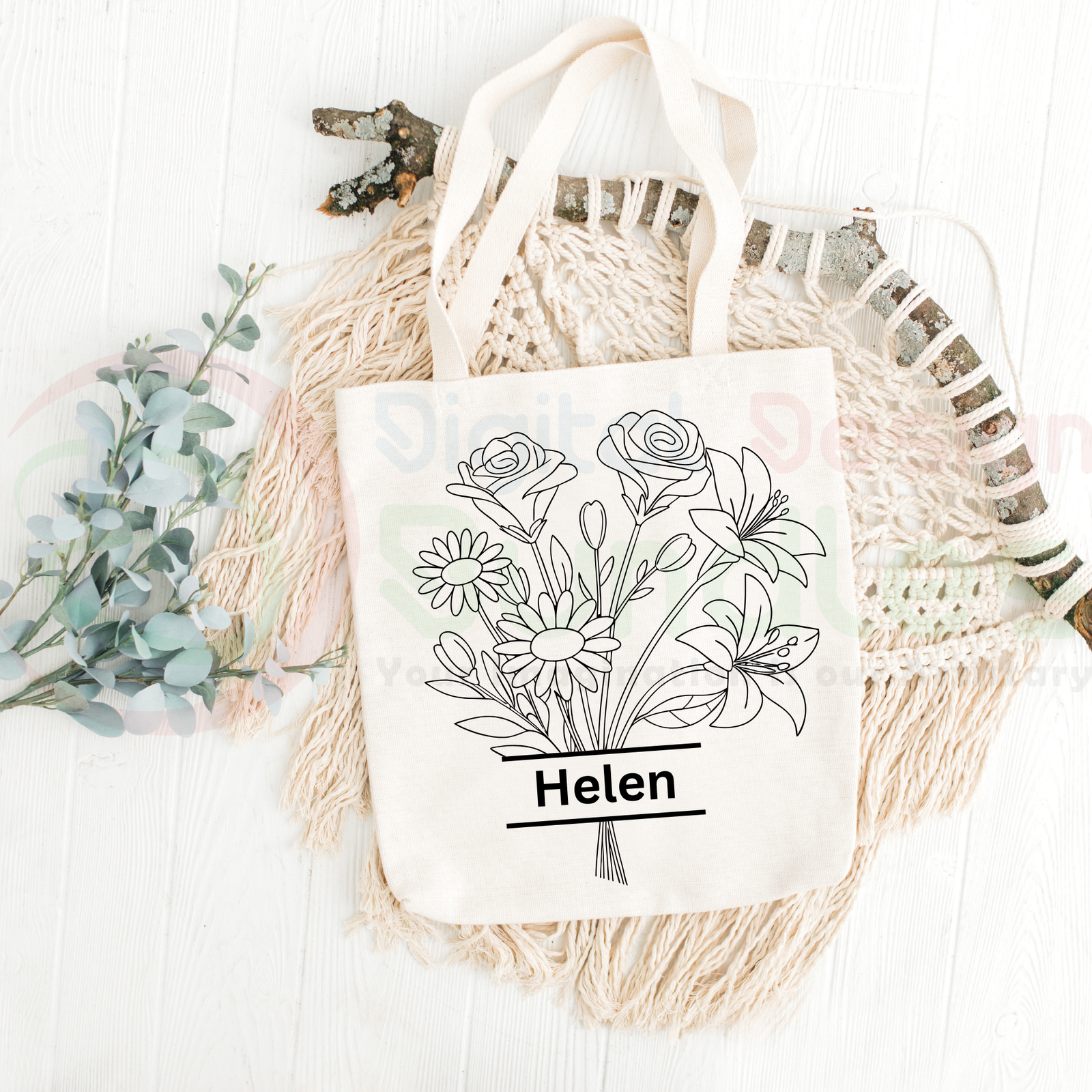 Birth Month Flower SVG