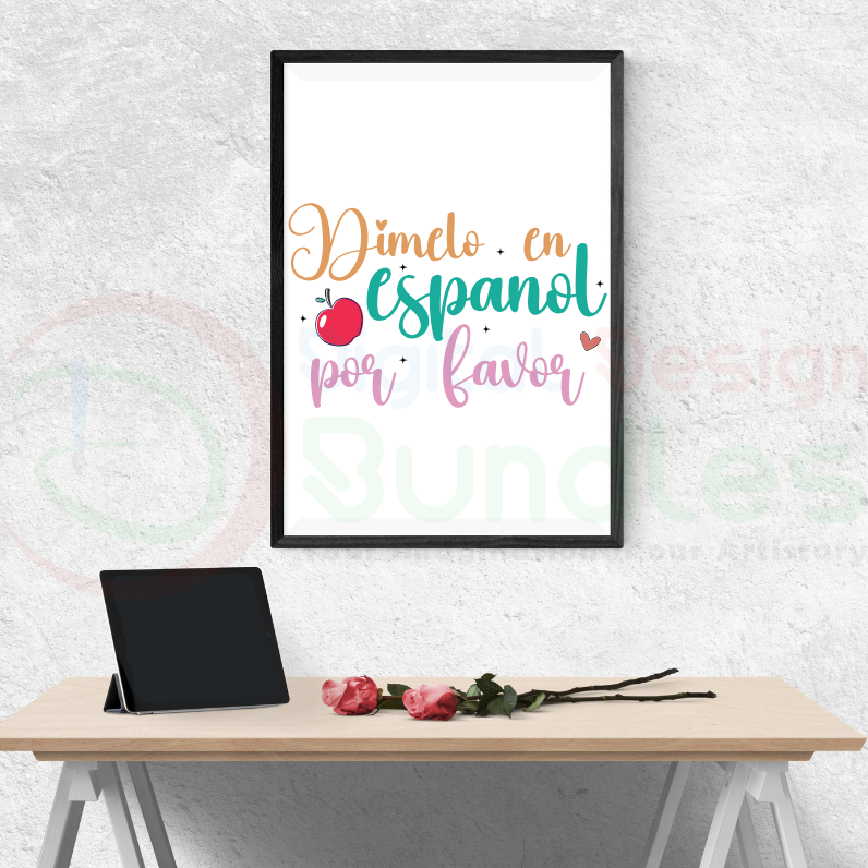 Maestra Spanish SVG
