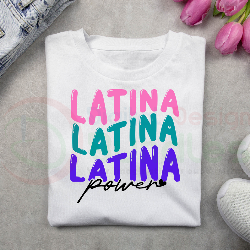 Latina Motivational SVG