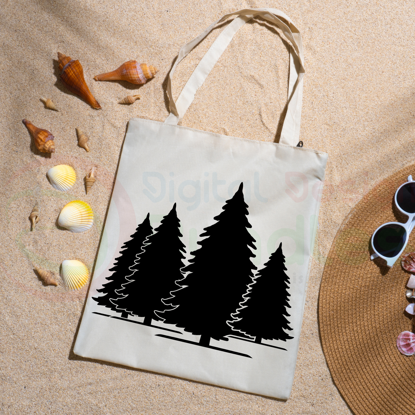 Mountain Forest SVG