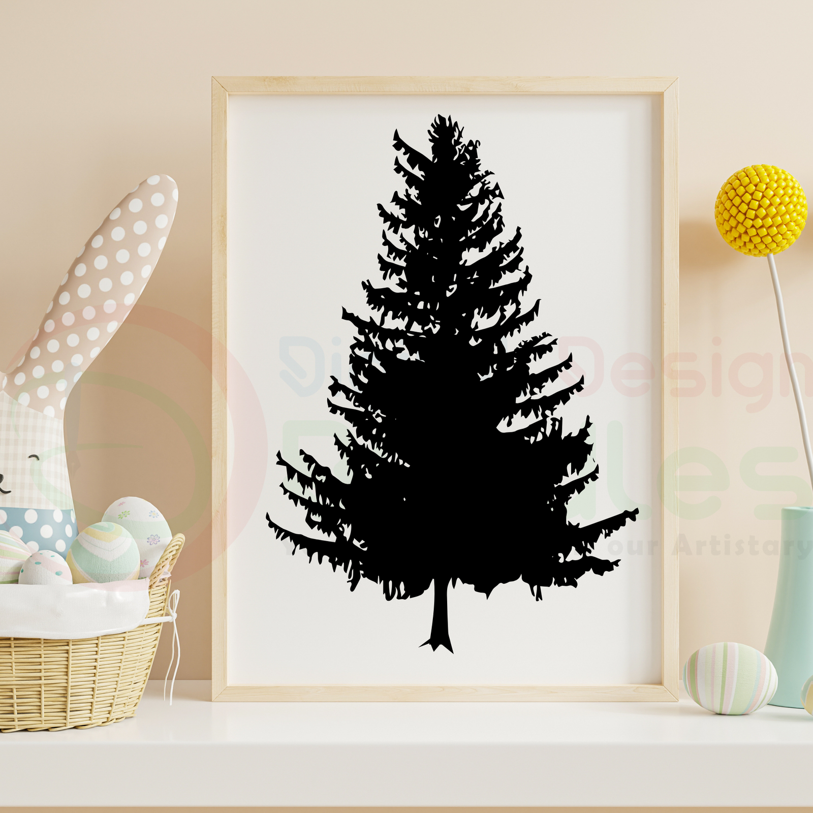 Mountain Forest SVG