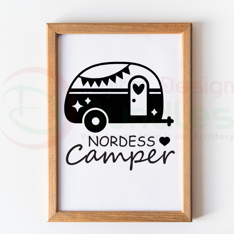 German Camping SVG