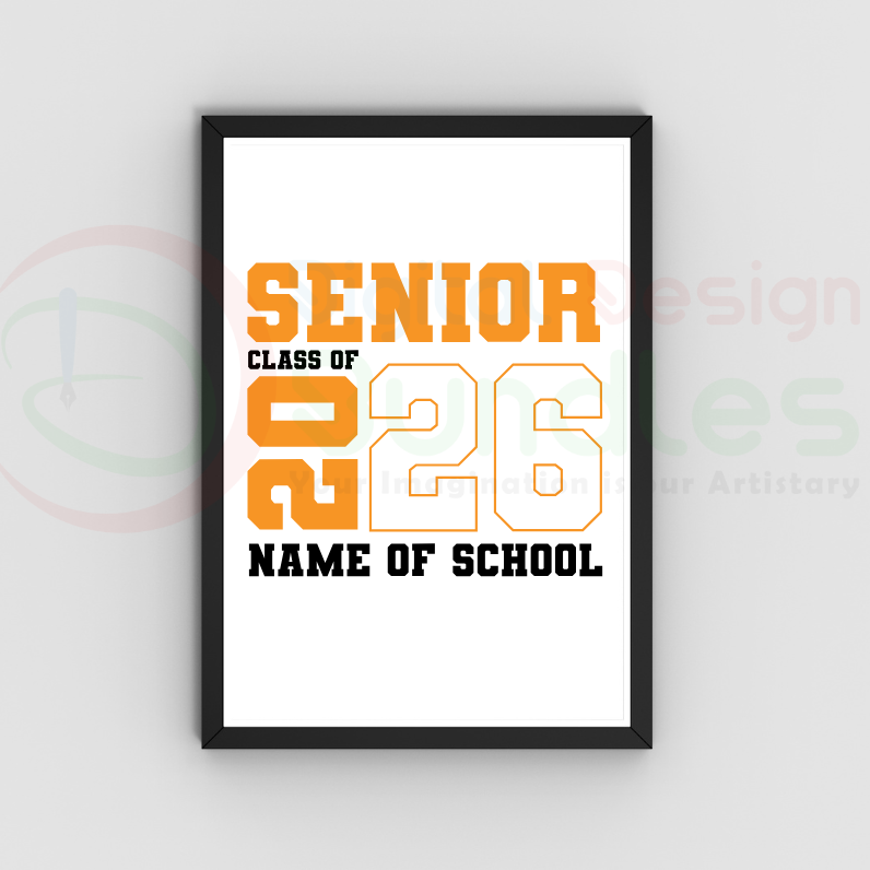 Senior 2026 SVG