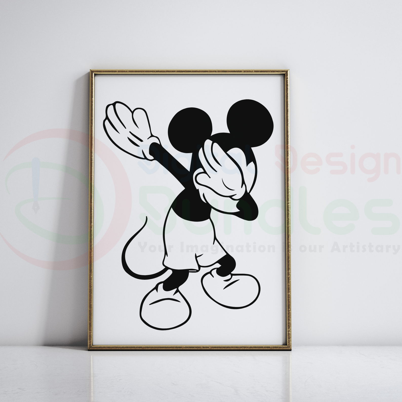 Micky Mouse SVG - 1