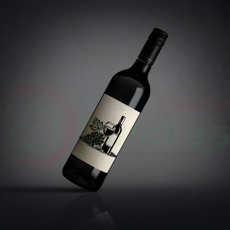 Wine and Cheese SVG