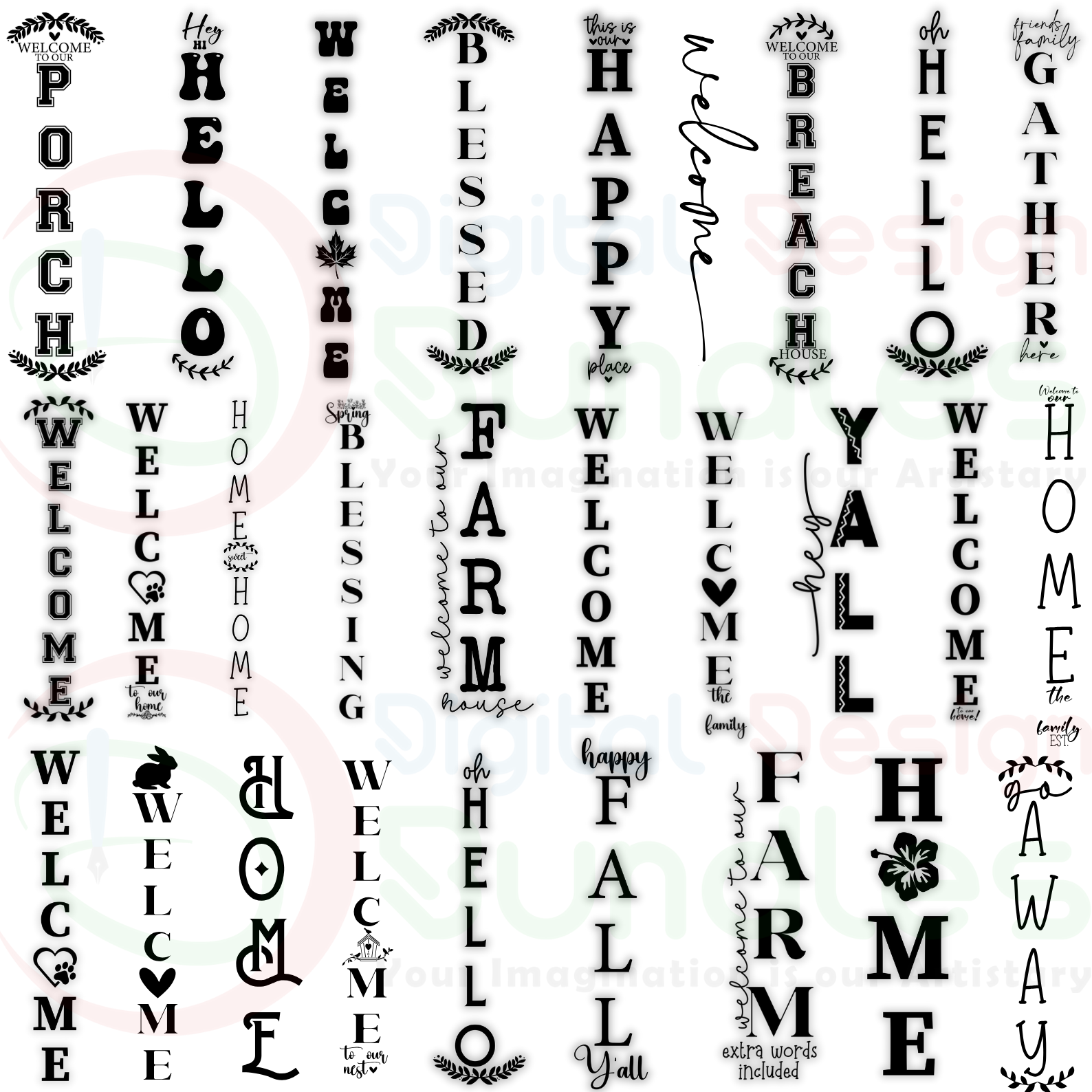 Porch Sign SVG