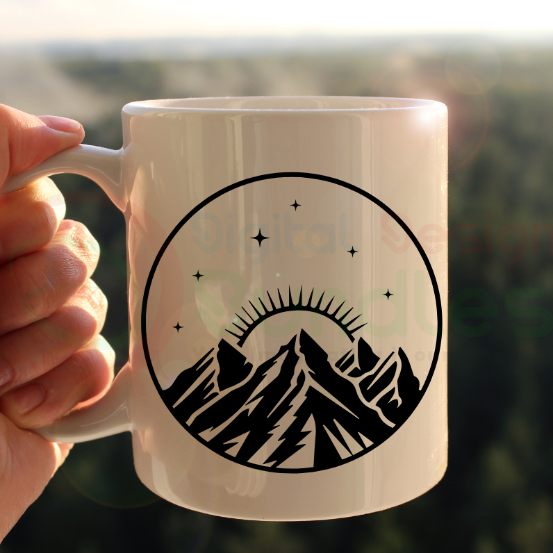 Boho Landscape SVG