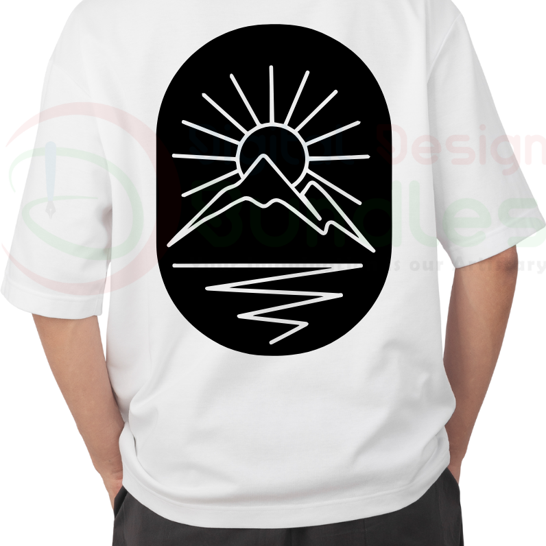 Boho Landscape SVG