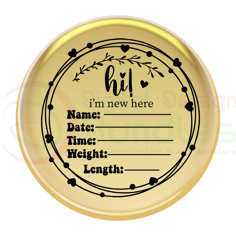 Baby Milestone SVG