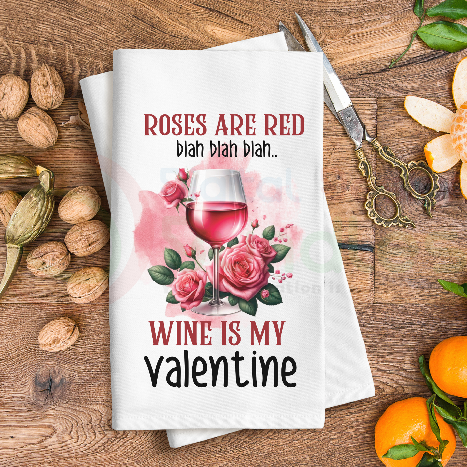 Valentine Towel PNG