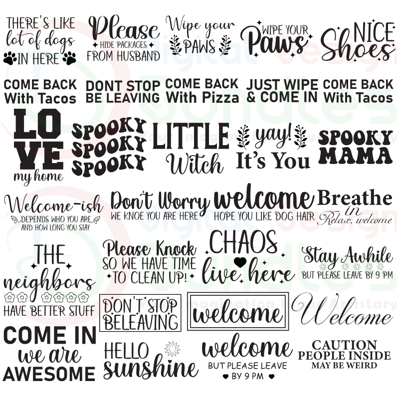 Funny DoorMat SVG