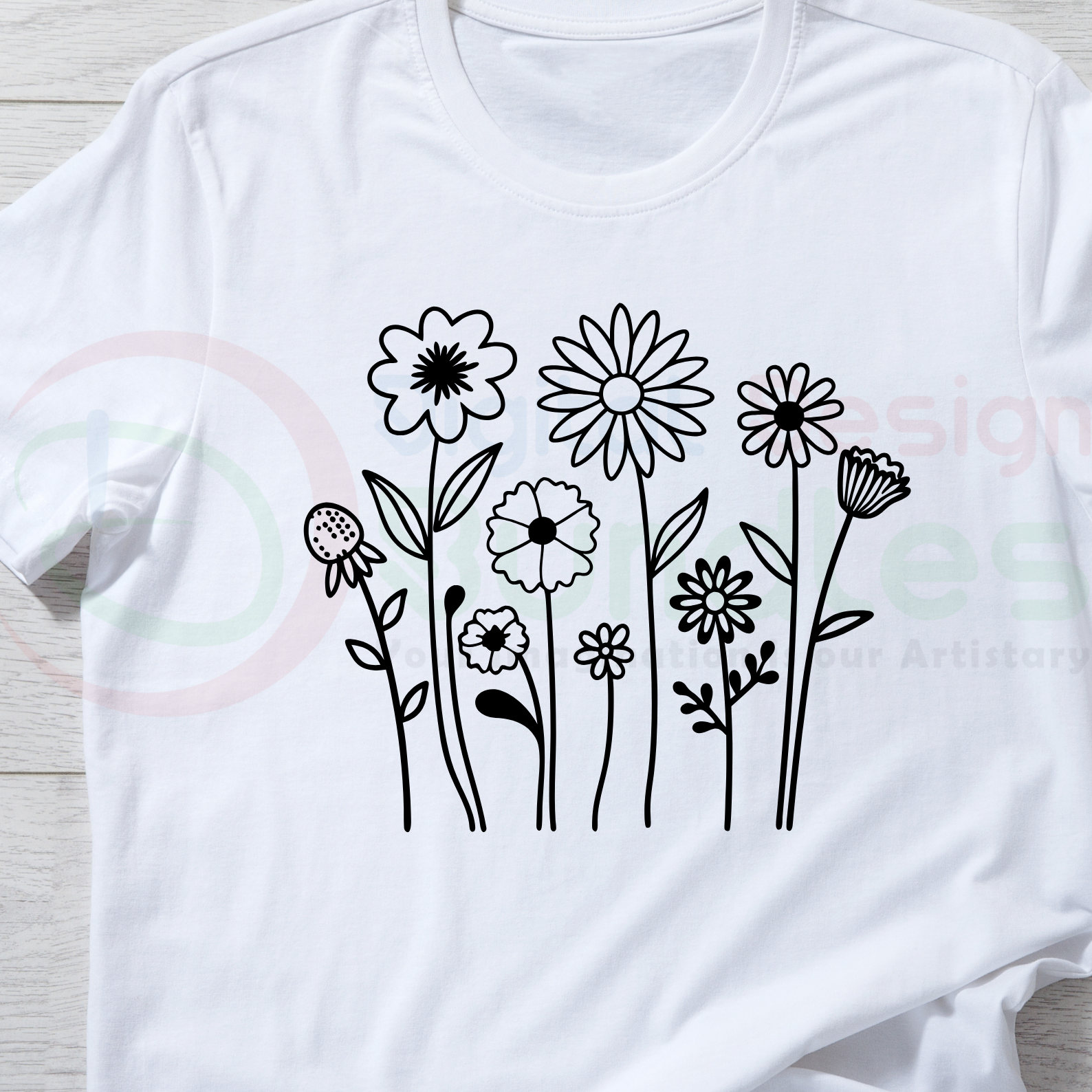 Wild Flower SVG