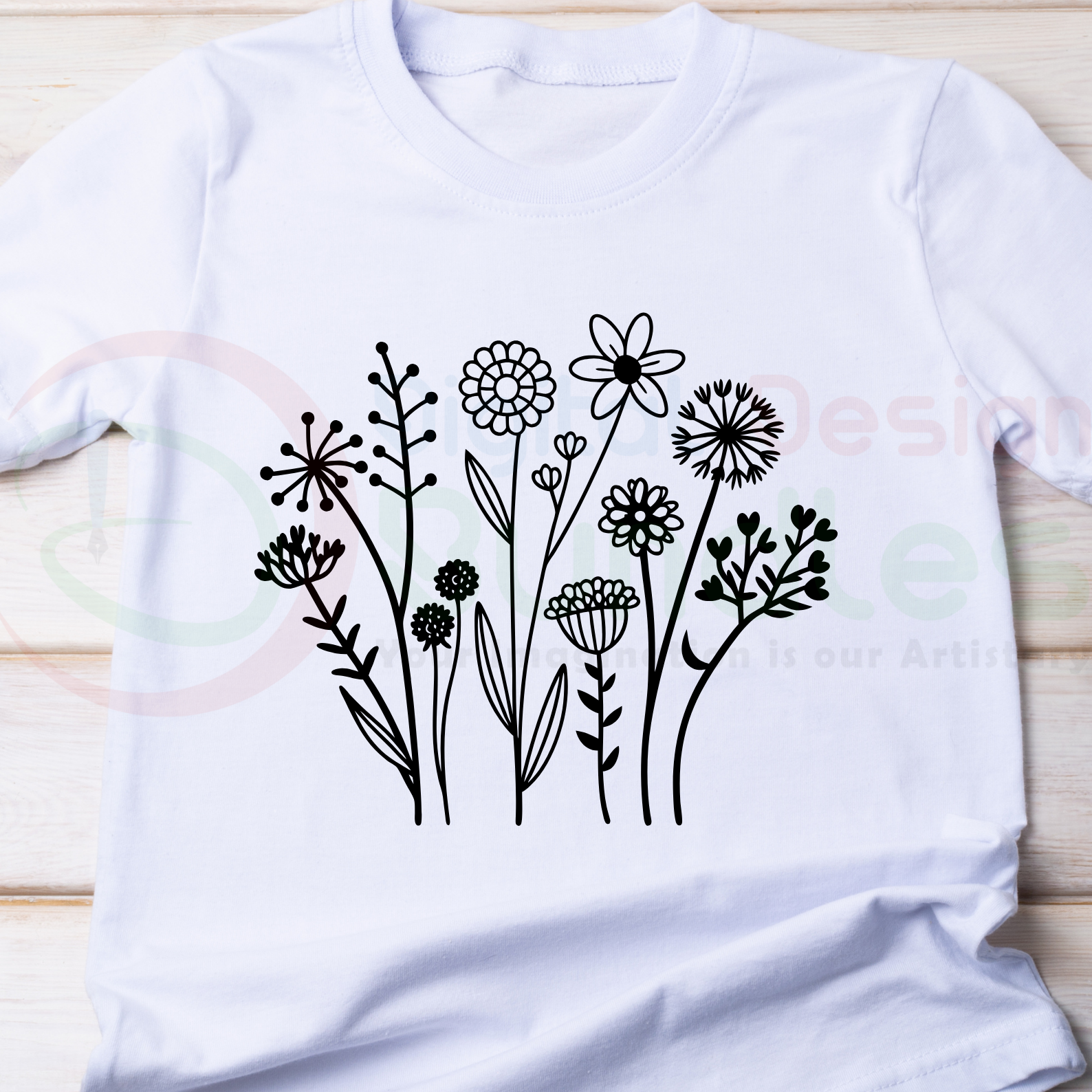 Wild Flower SVG
