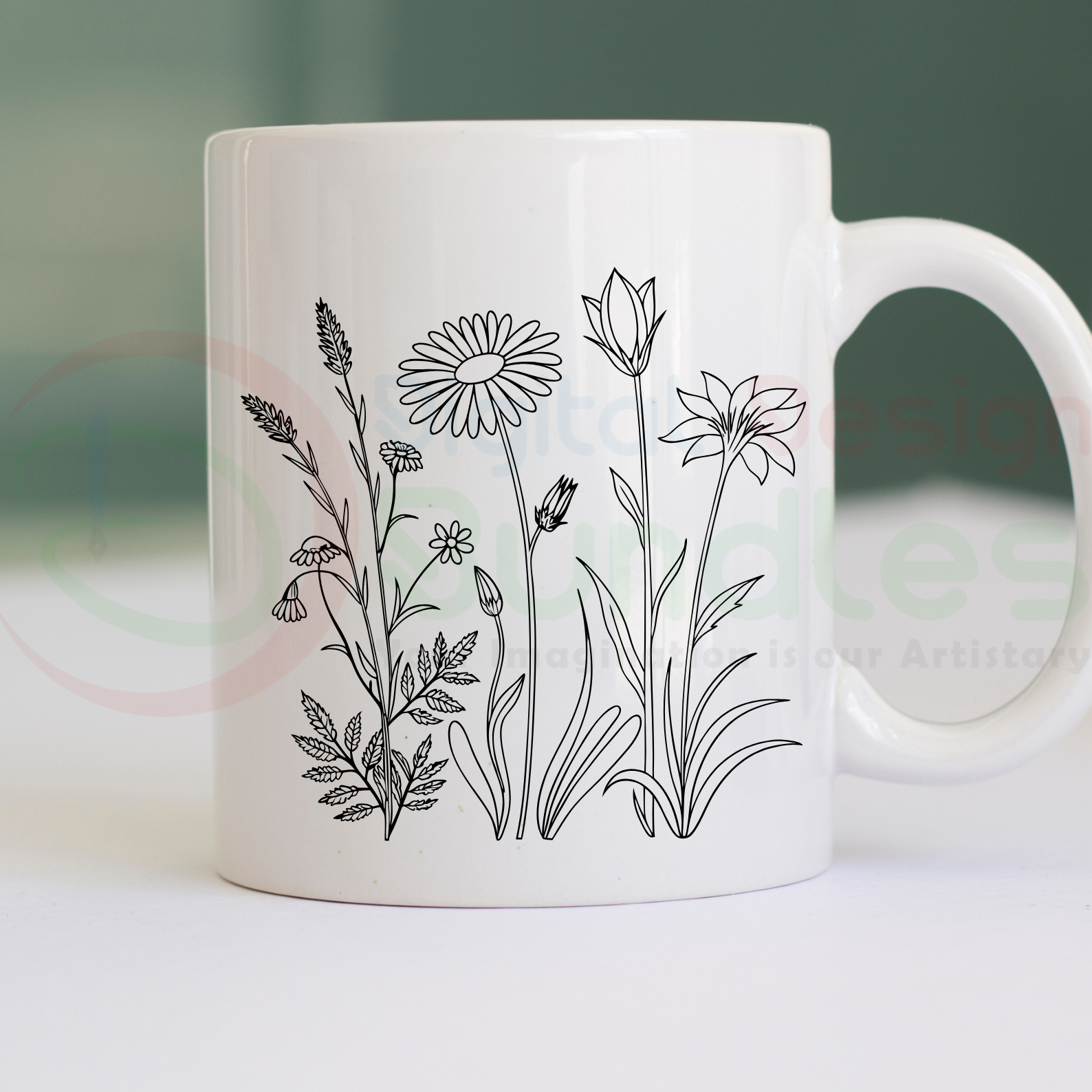 Wild Flower SVG