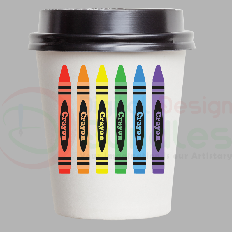 Crayon Split Monogram Svg