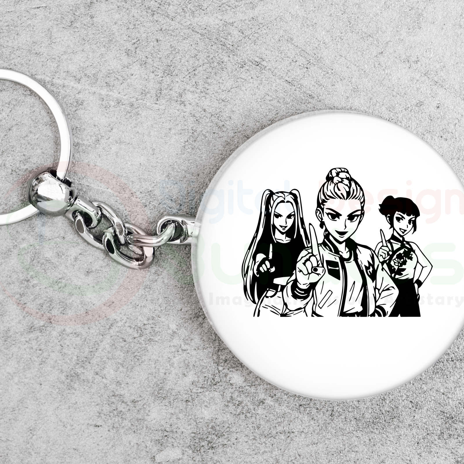 Kpop Demon Hunters SVG