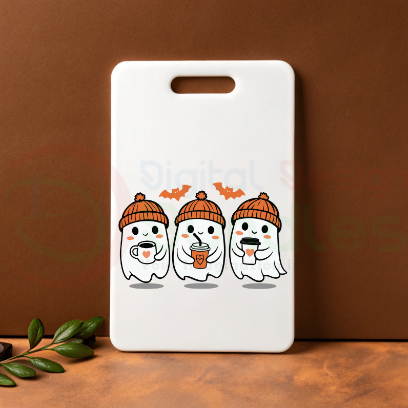 Cute Ghost Halloween PNG