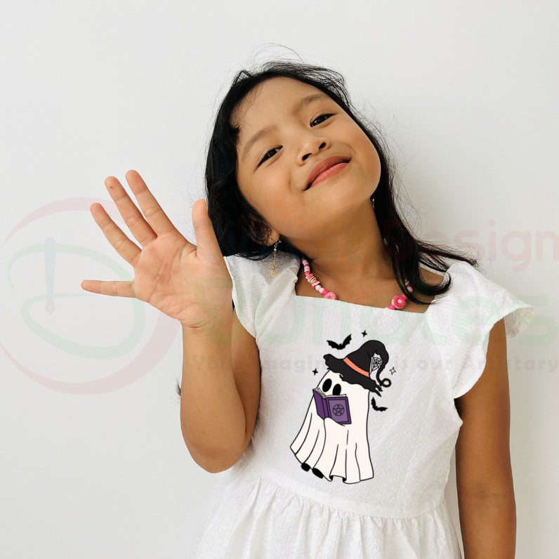 Cute Ghost Halloween PNG