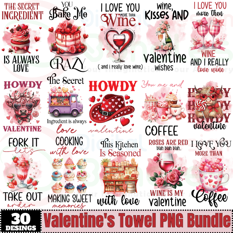 Valentine Towel PNG