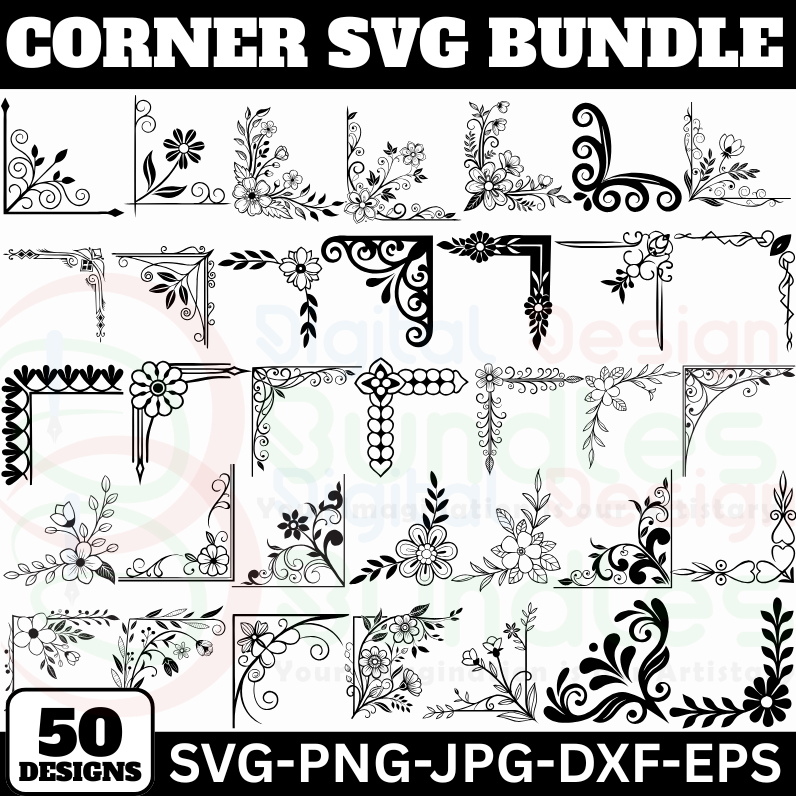 Corner SVG Bundle