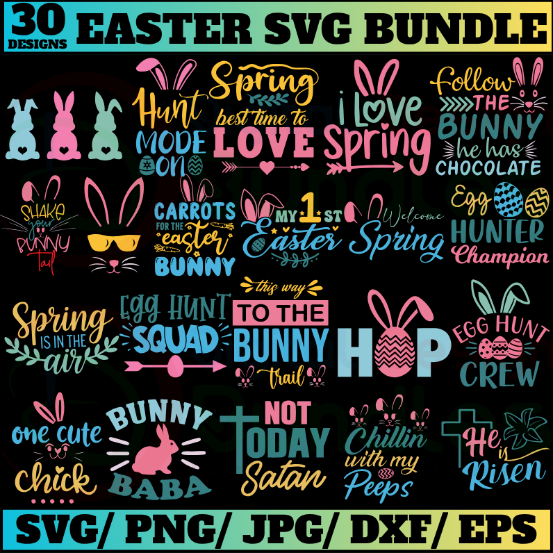 Easter SVG Bundle