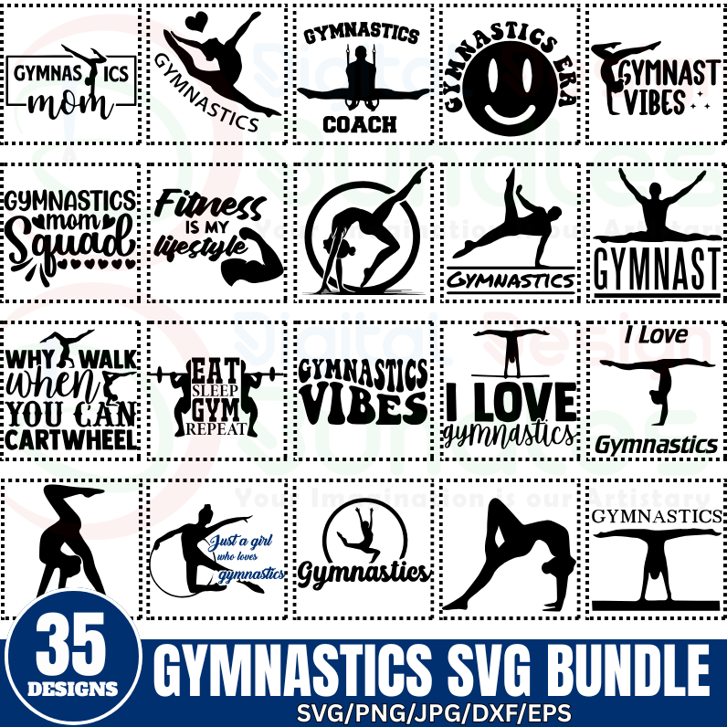 Gymnastic SVG Bundle