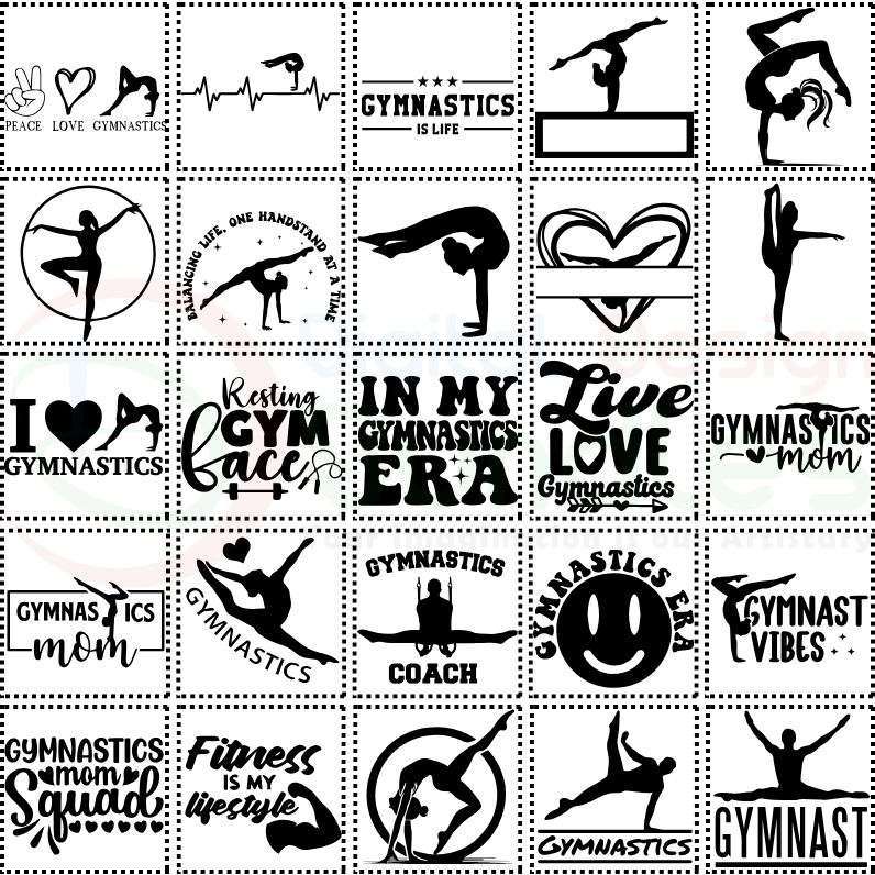 Gymnastic SVG Bundle