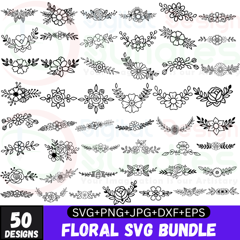 Floral SVG Bundle