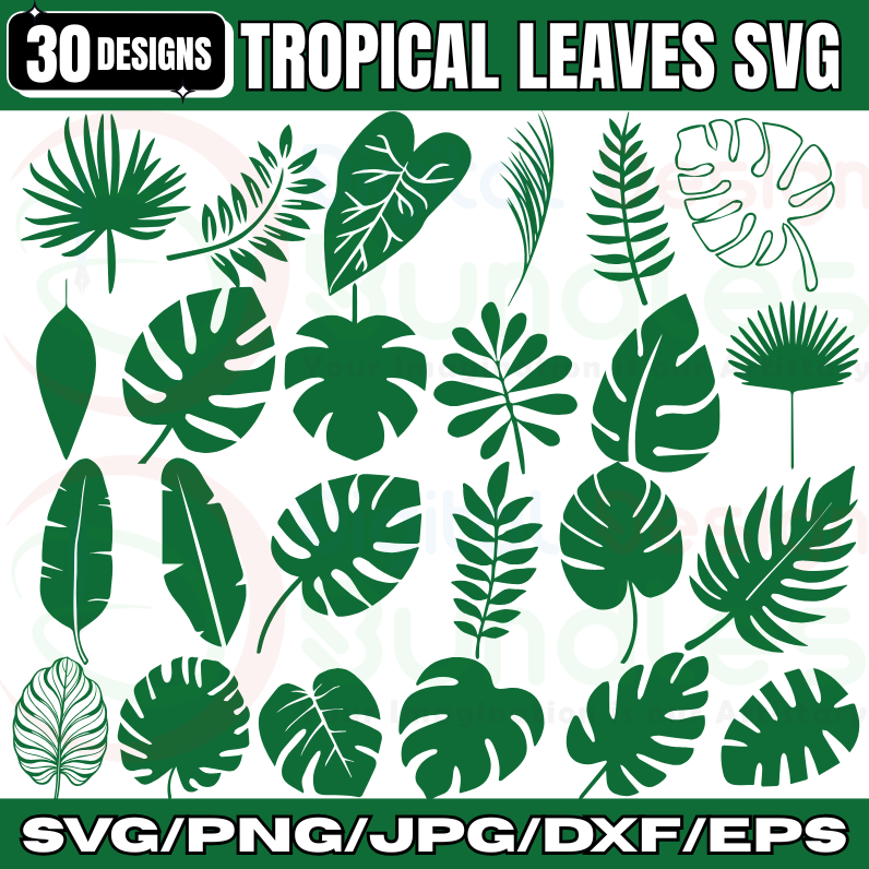 Tropical Leaves Bundle