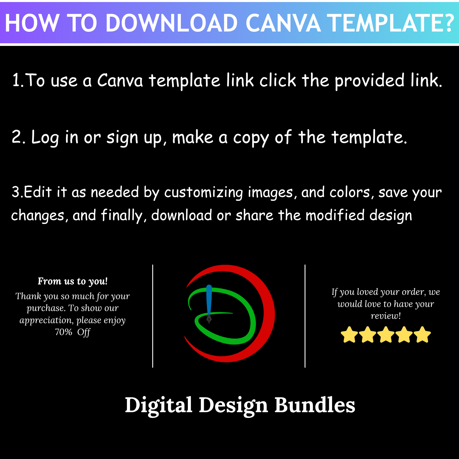 Sports Number Canva Bundle