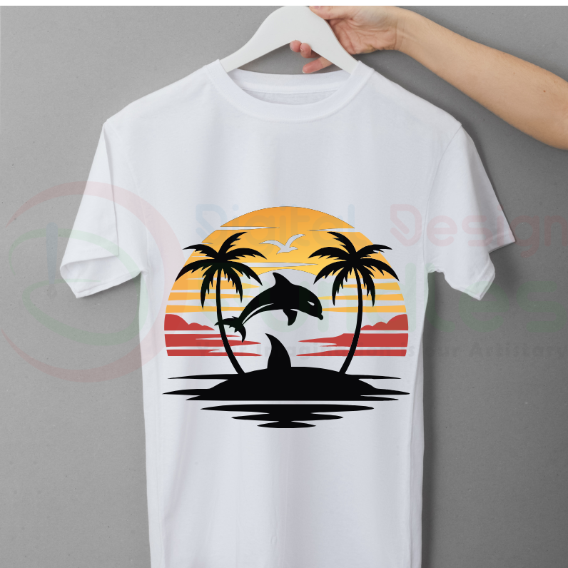 Beach Scene SVG