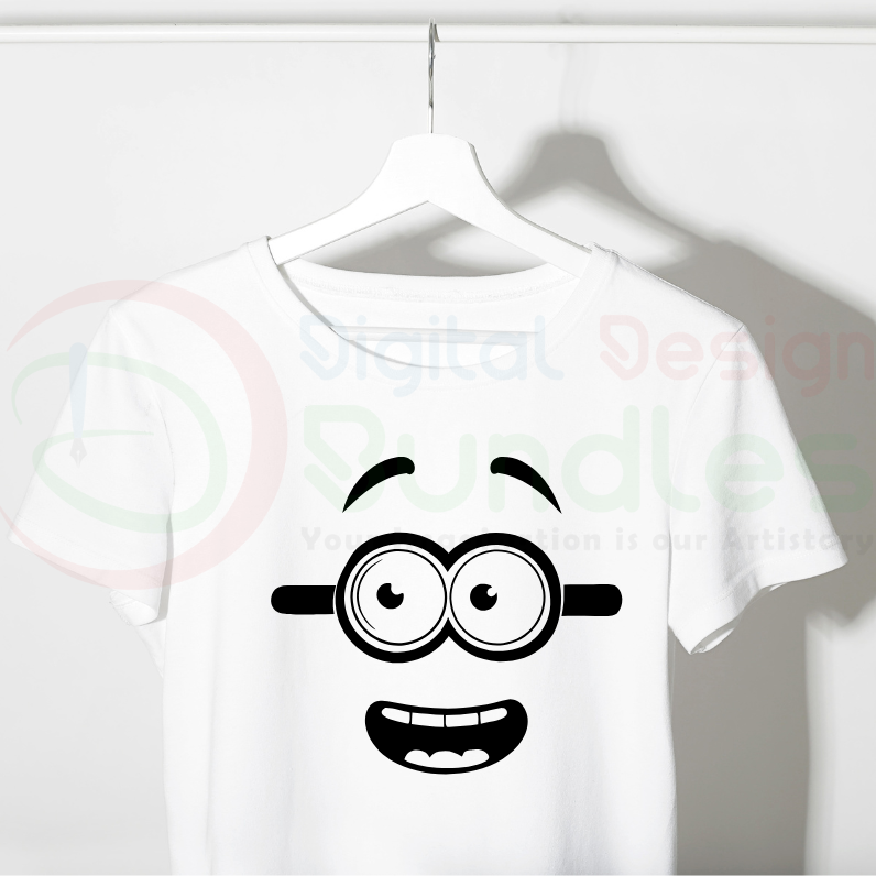 Minions Face SVG