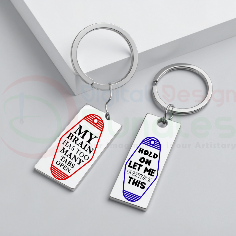 Motel Keychain SVG