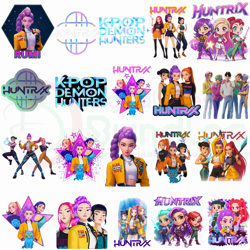 Kpop Hunters PNG