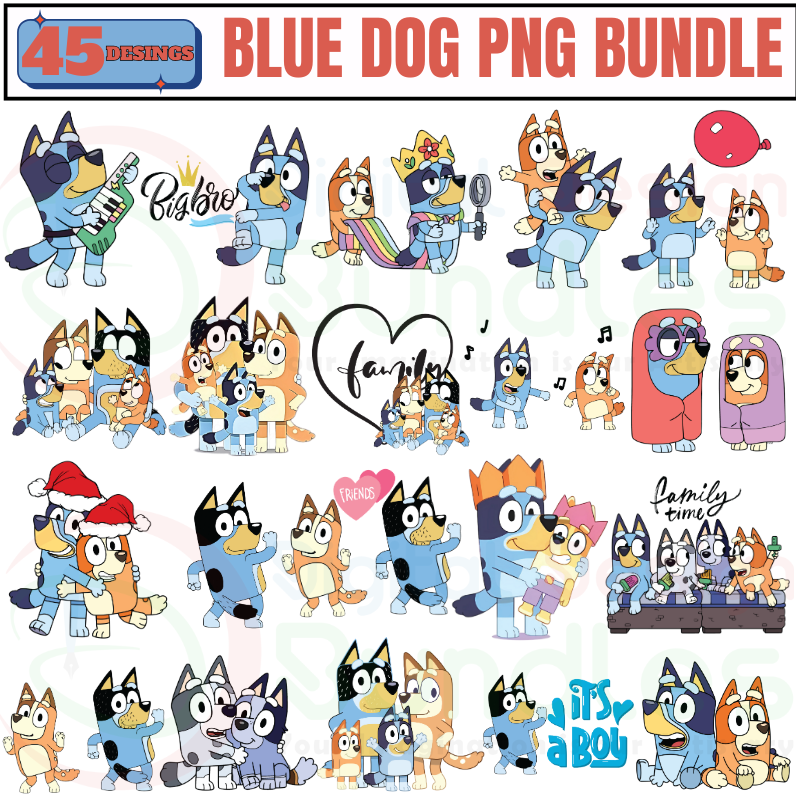 Blue Dog Bluey