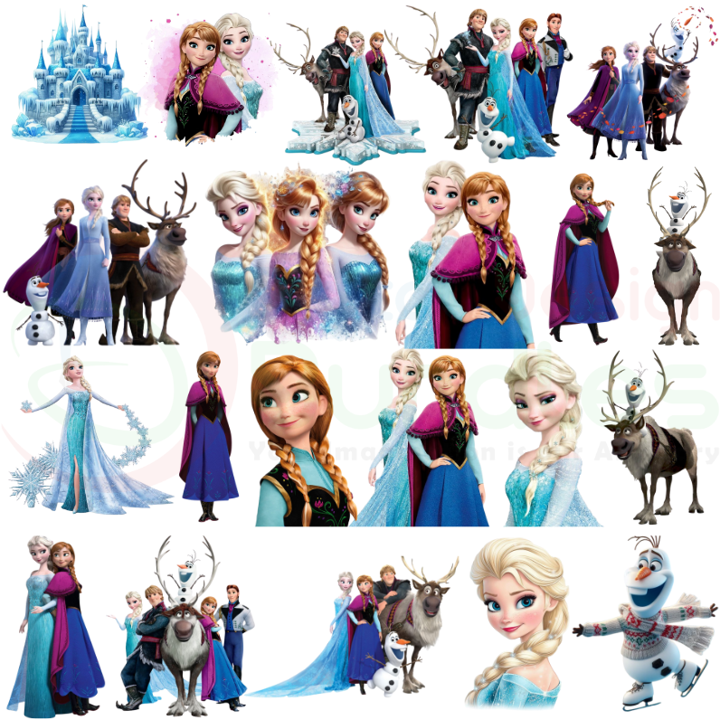 Frozen PNG Bundle