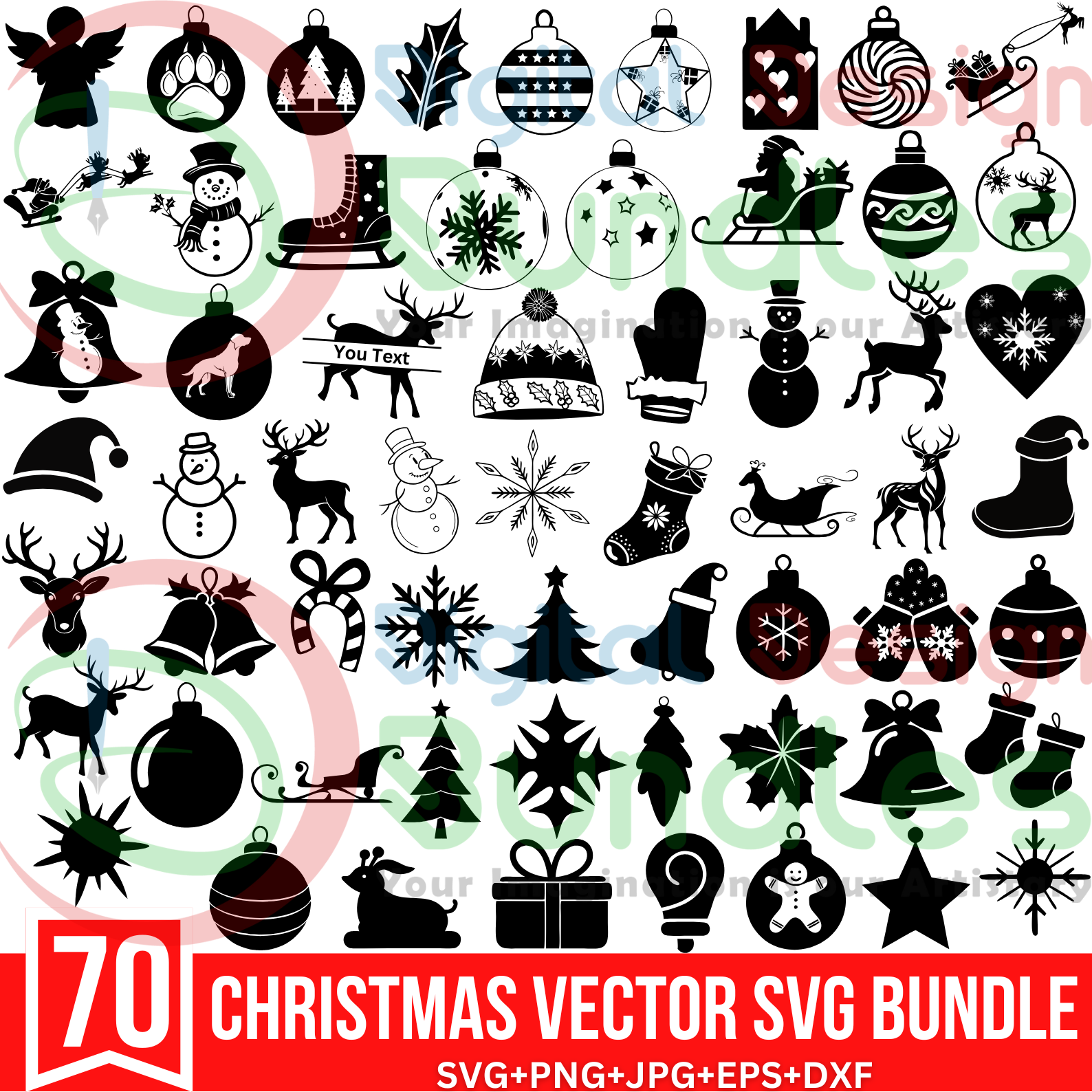 Christmas Mega SVG Bundle