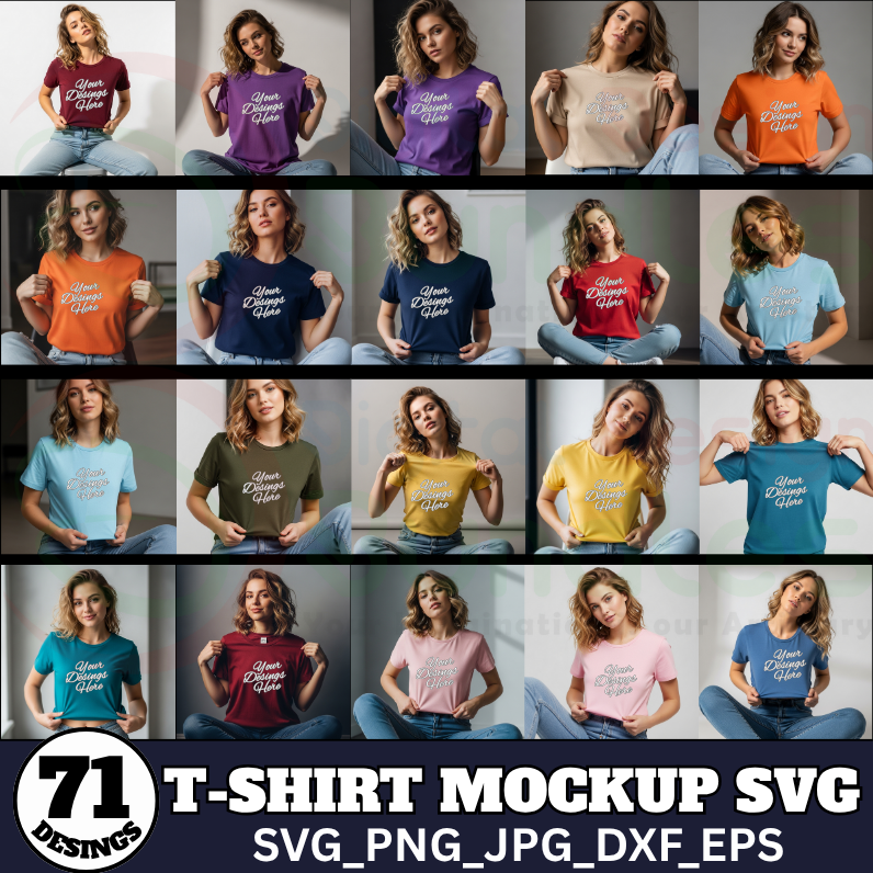 T-Shirt Mockup PNG