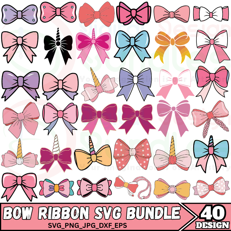 Bow Ribbon SVG