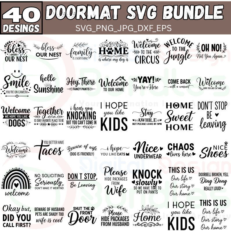 Doormat Svg
