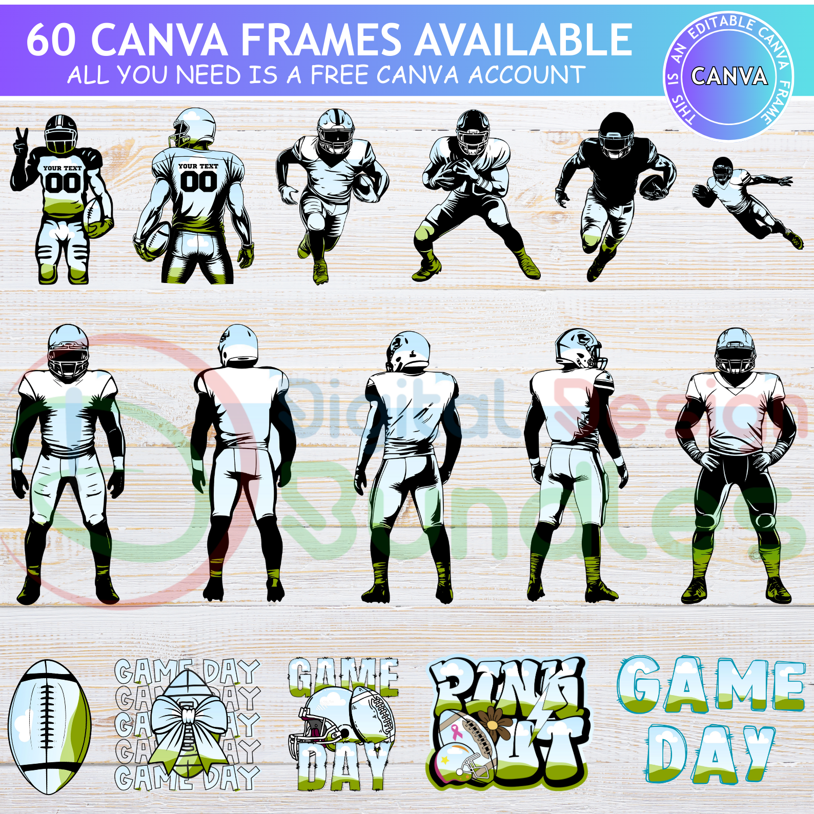 American Football Canva