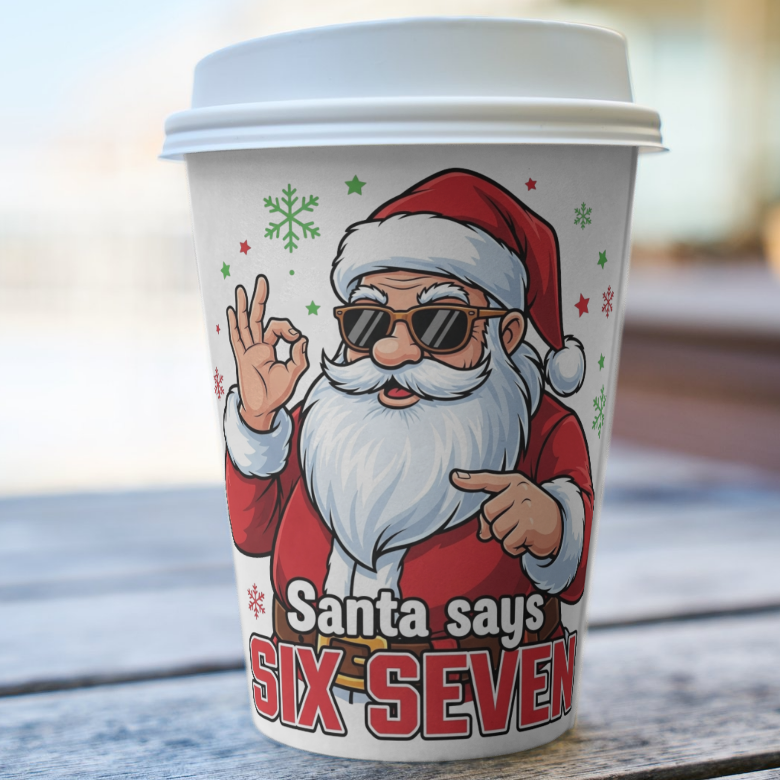 Santa Inspired Six Seven