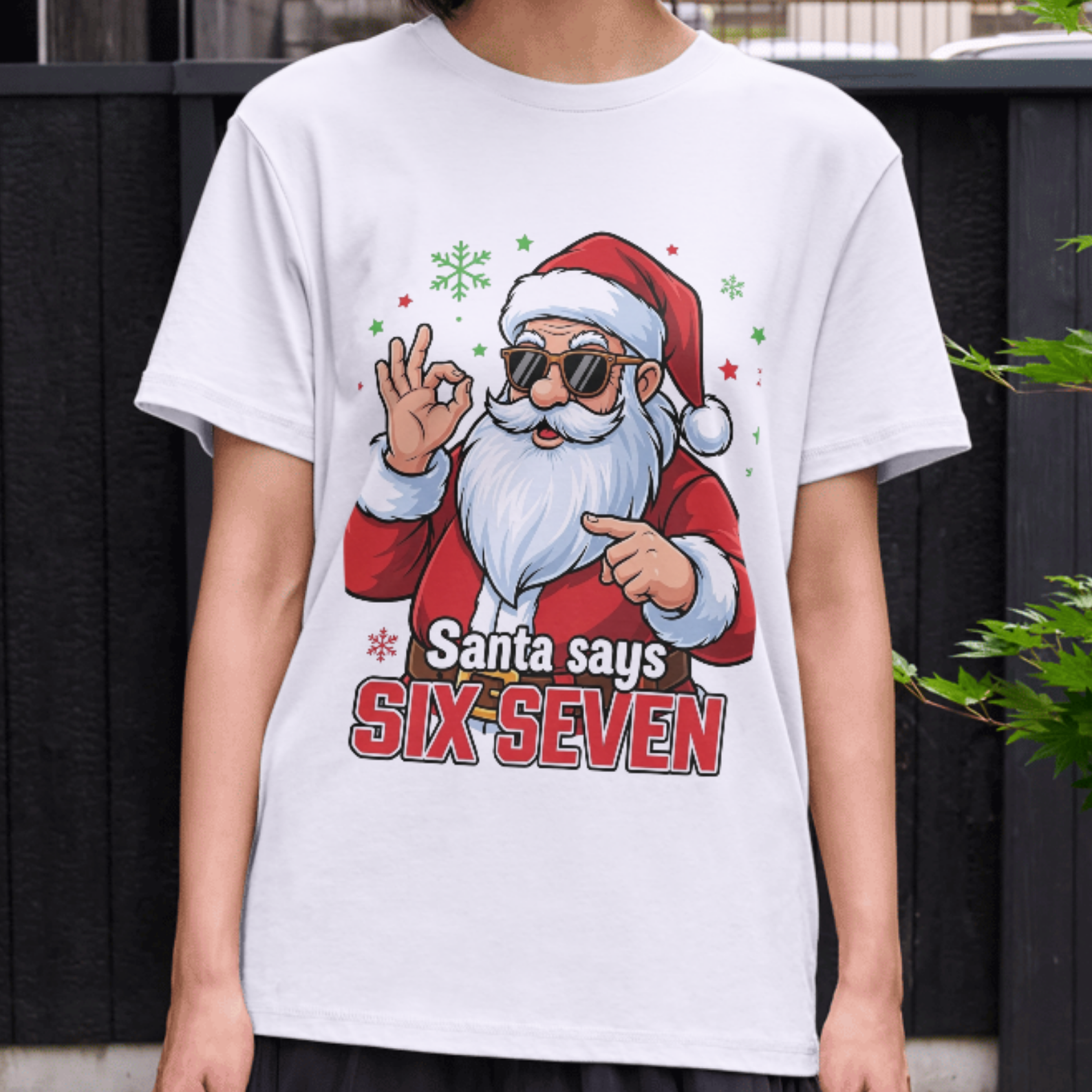 Santa Inspired Six Seven