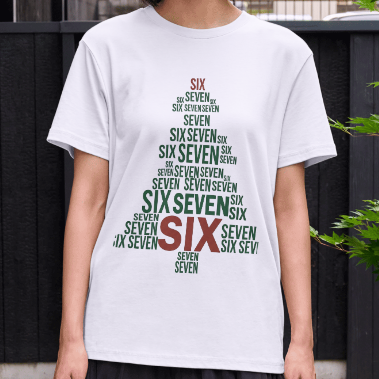Trending Six Seven T Shirt PNG