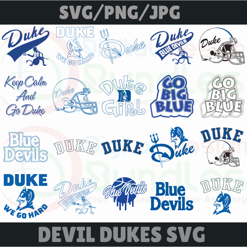 Blue Devils SVG